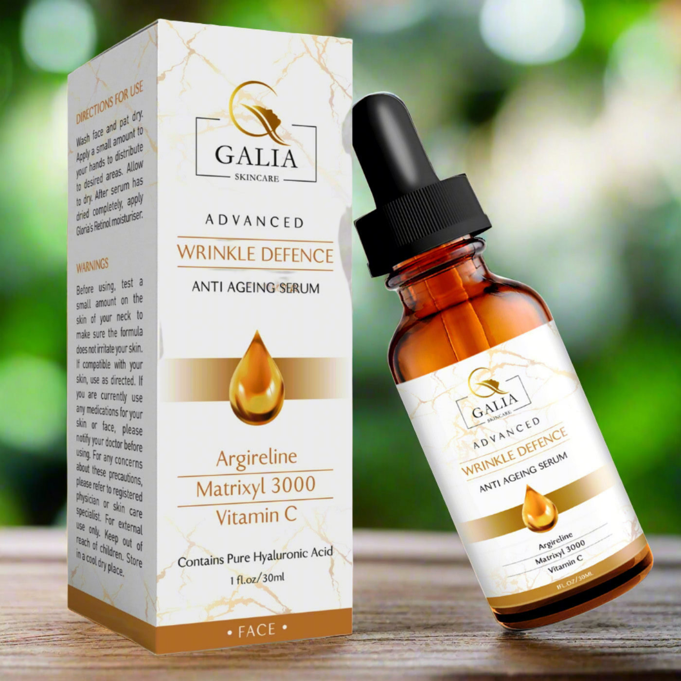 Best Combo-Argireline Matrixyl3000 Vitamin C Peptide Hyaluronic Acid