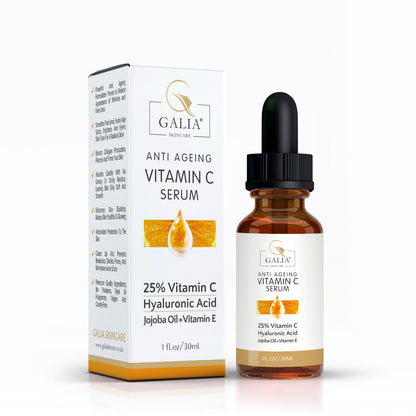 Vitamin C Serum cream - Vit E -Jojoba Oil-Hyaluronic Acid Anti Aging