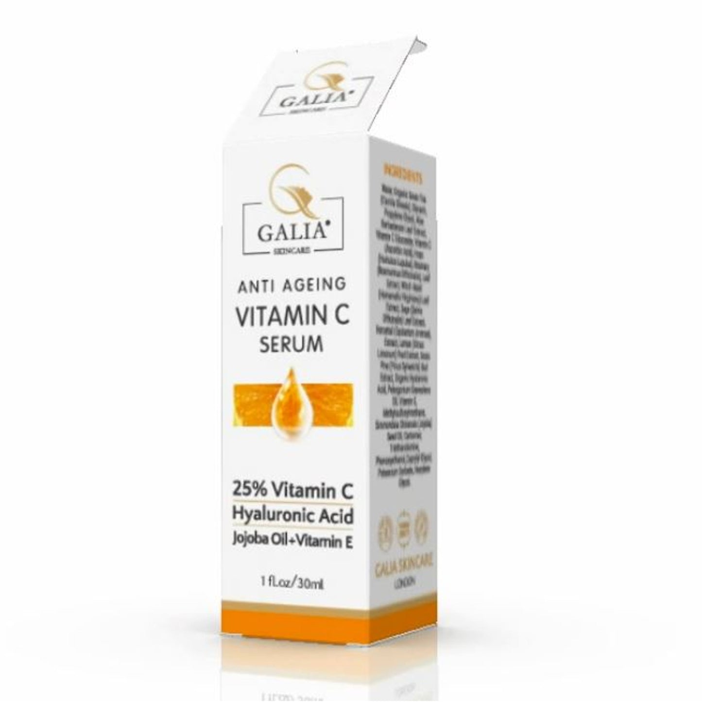 Vitamin C Serum cream - Vit E -Jojoba Oil-Hyaluronic Acid Anti Aging